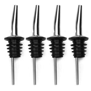 304 Stainless Steel Wine Pourer with Tapered Spout and Stopper