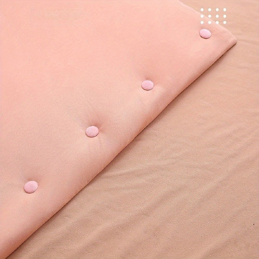 Set of 8 Pink Bedding Fasteners Non-Slip Quilt & Duvet Cover Clips Adjustable Snap Buttons