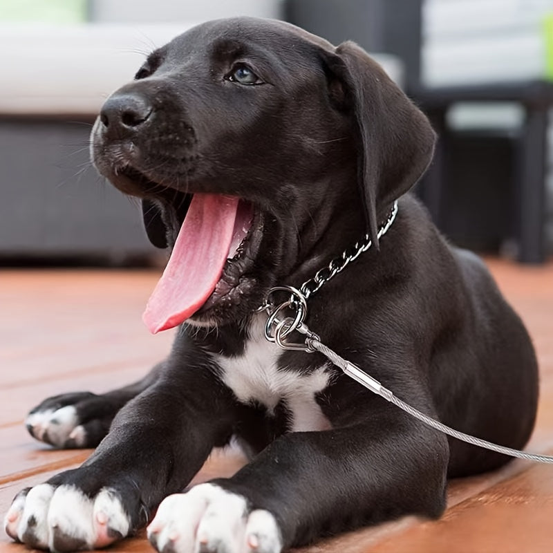 Stainless Steel Dog Cable 3 4.6 9 15 Meters Durable Tie Out Rope