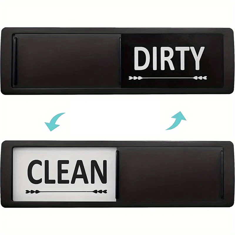 Cartel magnético reversible para lavavajillas con opciones de imán fuerte que no ralla o adhesivo