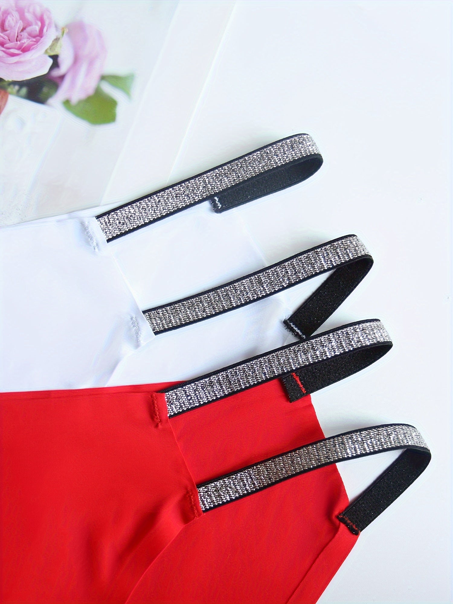 Set of 3 Women’s Seamless Breathable Nylon Panties with Cross Strape Design