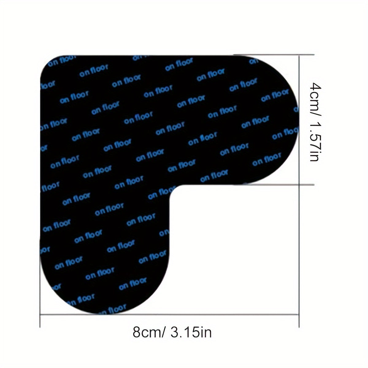 8 ta qora yurak shaklidagi gilam ushlagichlar to'plami, sirpanmaydigan va yuviladigan yopishqoq stikerlar, yashash xonasi, ovqatlanish joyi, hammom, plitkalar va yog'och pollarga ideal, uy bezatish uchun zarur bo'lgan narsalar.