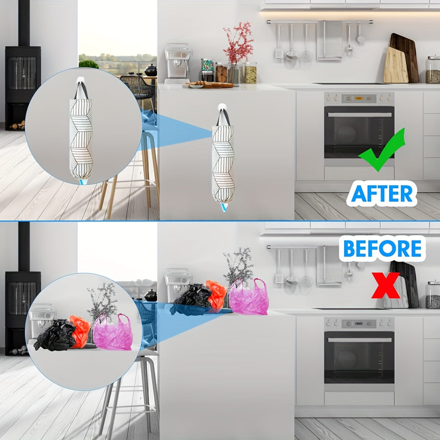 Organizador de almacenamiento de pared para bolsas, zapatos, calcetines y objetos pequeños en el hogar