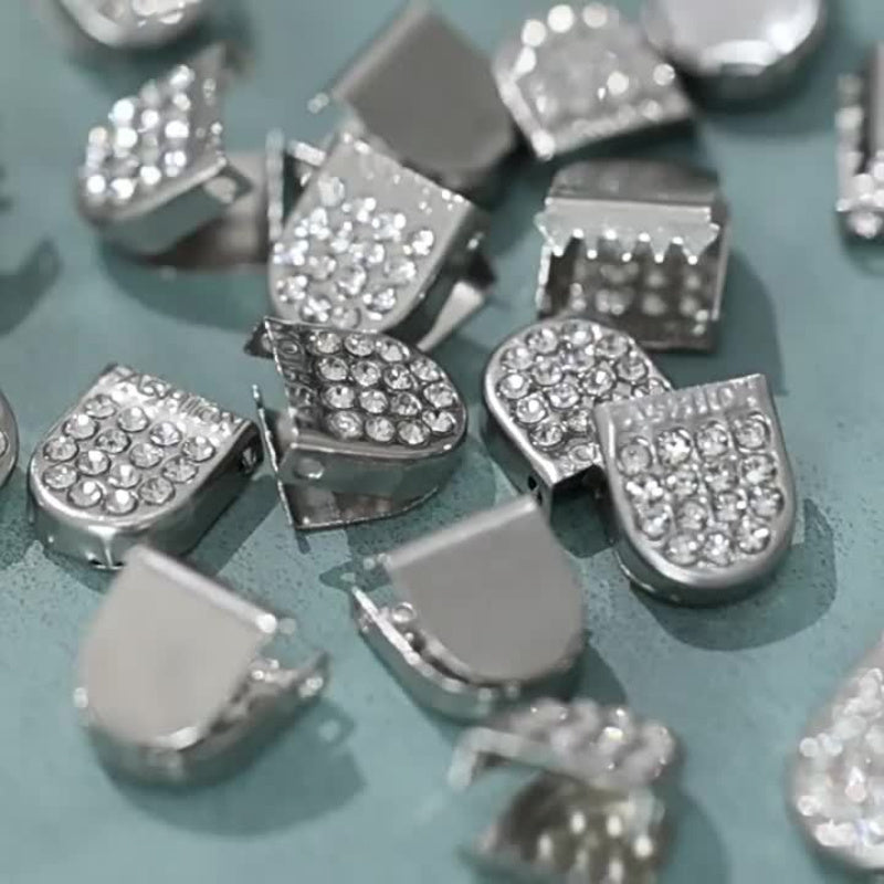 6pcs White No-Tie Shoe Laces Clips for Sports Shoes Durable Metal Buckle