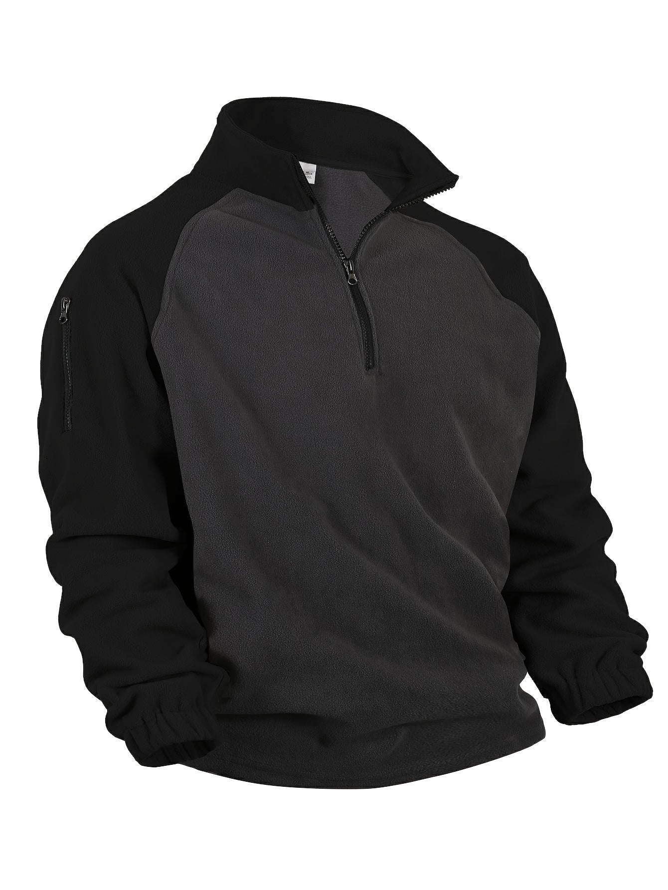 Yozgi va qishki iliqlik uchun yangi Henley ko'ylagi, turli tomondan qoplangan, turli tomondan qoplangan, fermuarli va turli tomondan qoplangan.