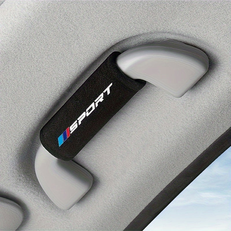 Soft-Touch Car Door Handle Covers for BMW Models Non-Slip Grip Easy Installation