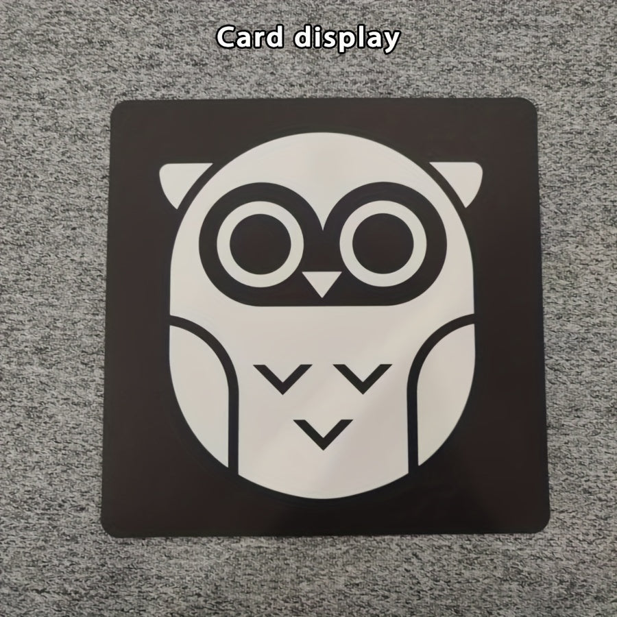 Baby Visual Stimulation Card for Newborns to 3 Years Black and White Early Education Puzzle Toy