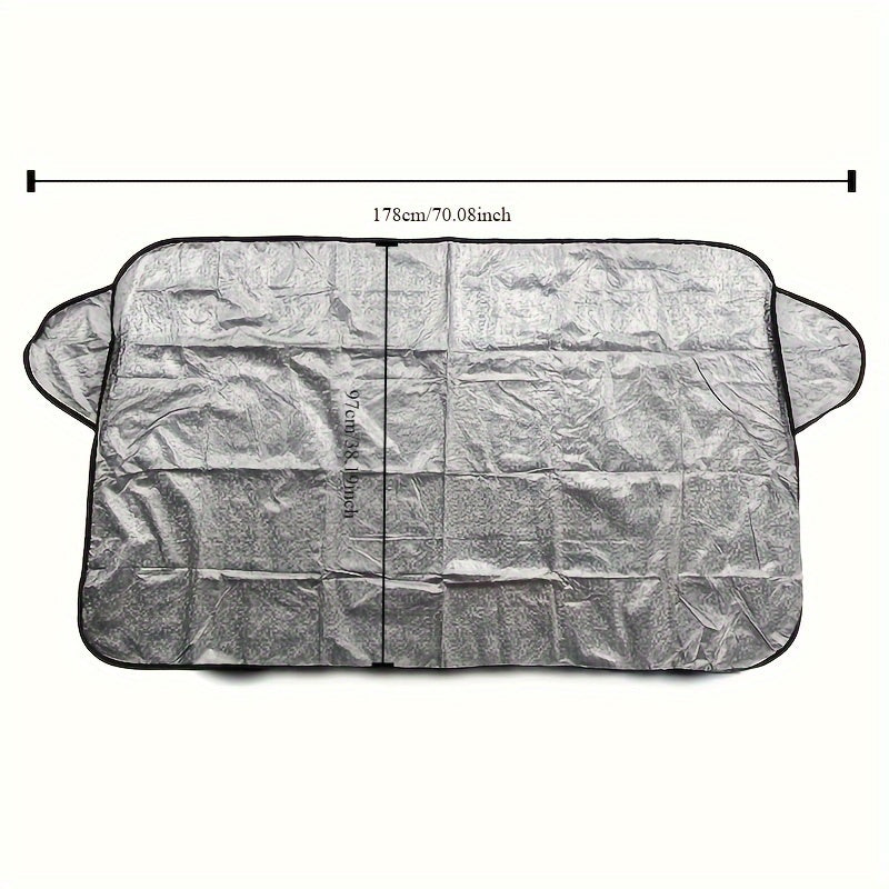 Universal Car Sunshade Thickened Sun Protection Shield Easy to Install