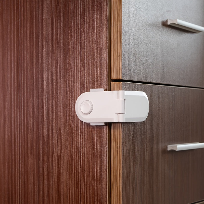 Child Safety Drawer Locks and Cupboard Locks for Baby Proofing, Right Angle and Fridge Protection