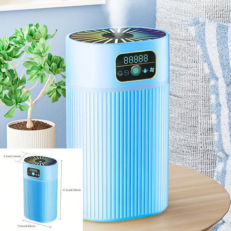 Large Room Ultrasonic Humidifier with Top Fill, Quiet Operation and Diffuser