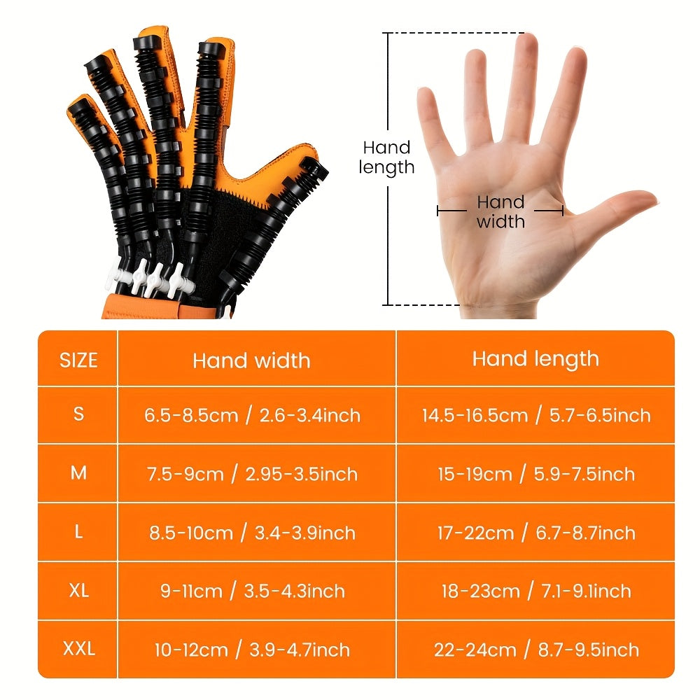 Guantes de rehabilitación con función de mano calentada, ajustable en fuerza, recargables, control por voz