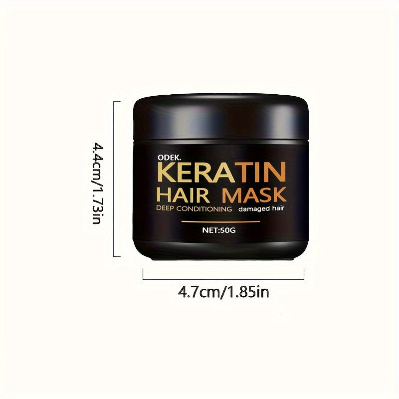 Keratin Hair Mask for Damaged Dry Hair 50g Deep Conditioning Moisturizer