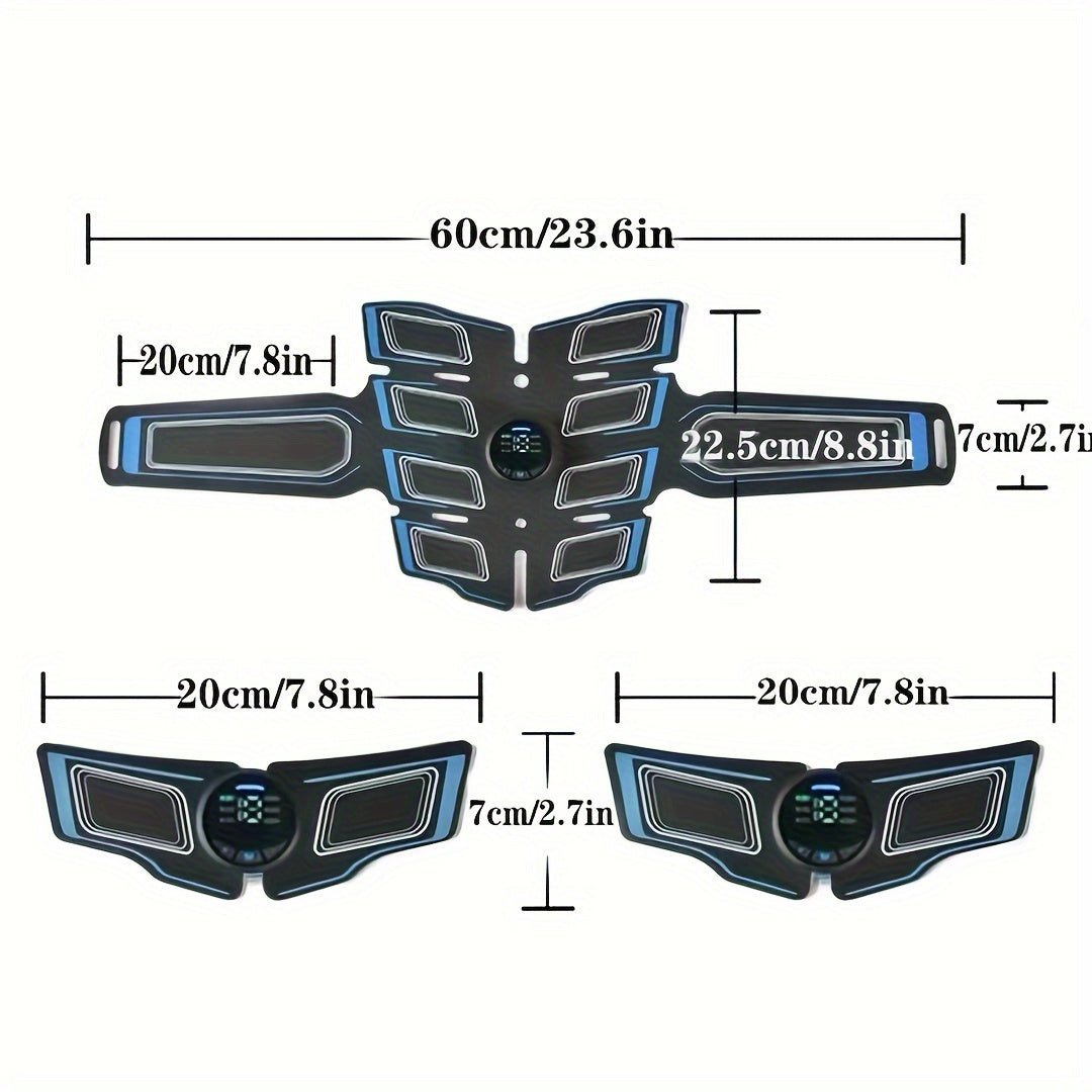 Charging Model 8-Block Abdominal Muscle Trainer Body Trimmer for Perfect Body