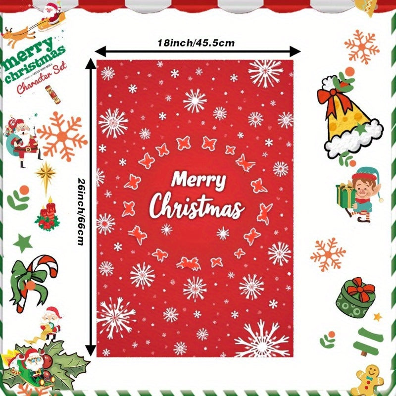 Christmas Kitchen Decor Tea Towel 18x66 Inches Winter Holiday Decorations