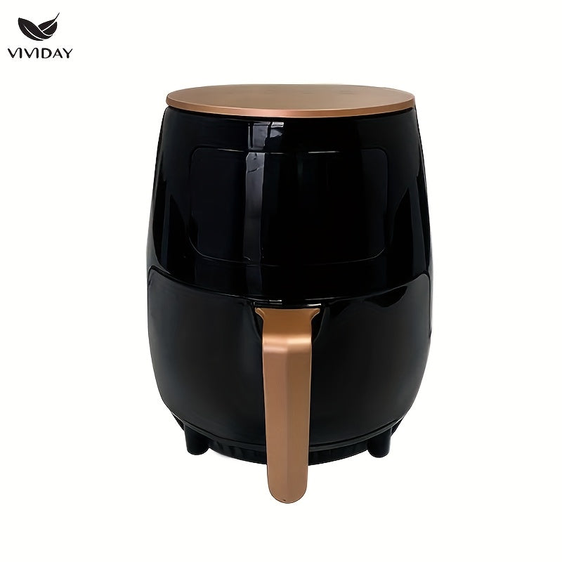 Uy sharoitida foydalanish uchun ko‘p qirrali elektr qovurilgan pan, turli xil ovqatlarni pishirishda, tutun yoki ortiqcha yog‘siz ideal.