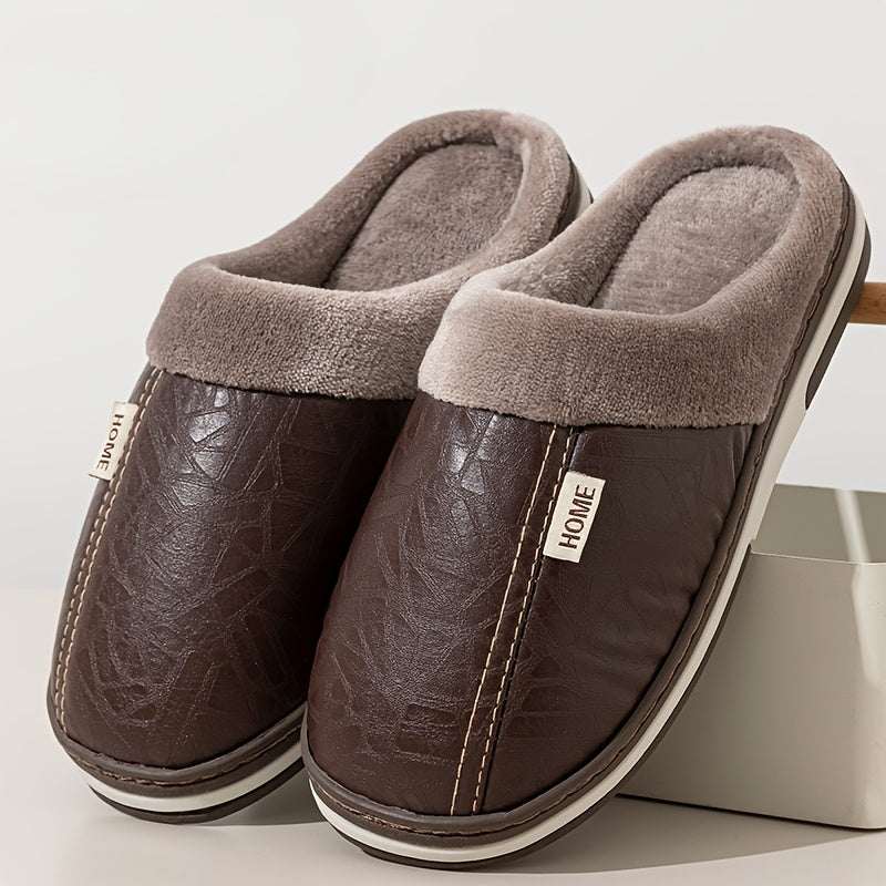 Unisex Extra-Large Lightweight Non-Slip Indoor Slippers for Couples