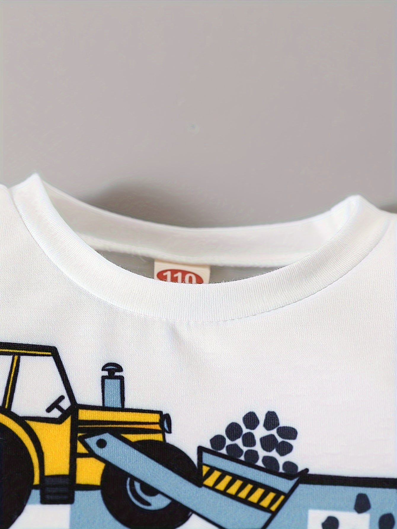 Летний костюм-шорты для мальчиков с геометрическим узором из полиэстера, повседневный, возраст 12 лет и младше