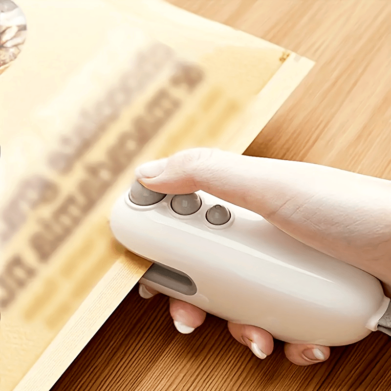 Kichik oziq-ovqat yopishtiruvchi va kesgich, portativ USB bilan quvvatlanadigan vakuum yopishtiruvchi, yangi saqlash uchun