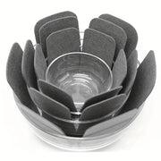 15-Piece Cookware Set with Multi-Layer Felt Protection Pads for Home, Restaurant, and Camping