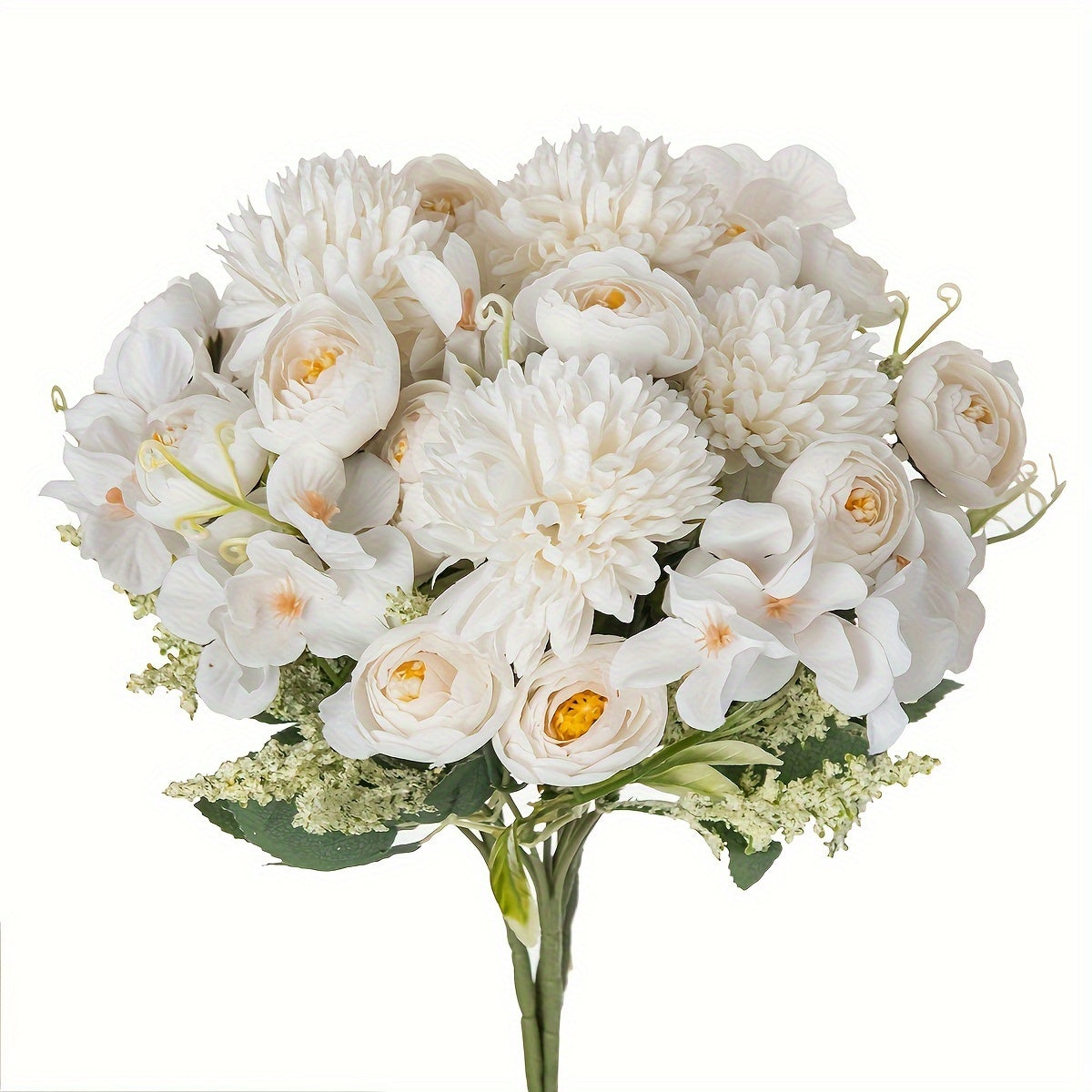 Artificial Flowers 1/3pcs Simulated Roses and Chrysanthemums for Home Decor Weddings and Parties