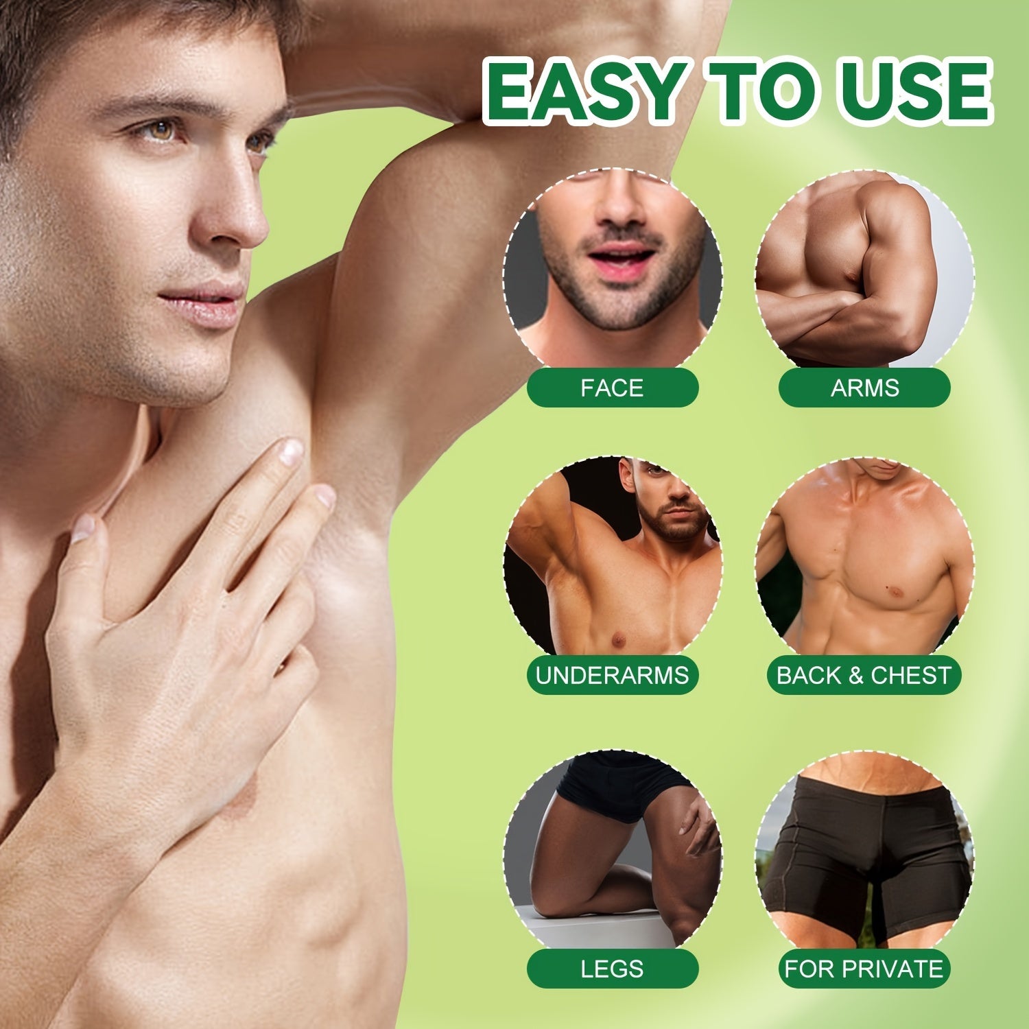 6.76 fl.oz SUMAX Aloe Vera Erkaklar uchun Soch Olish Kremi - Yumshoq, Samarali, Spirtli Ichimsiz, Tabiiy Ekstraktlar, Silliq Teri, Tana va Qo'ltiq Ostida Foydalanish