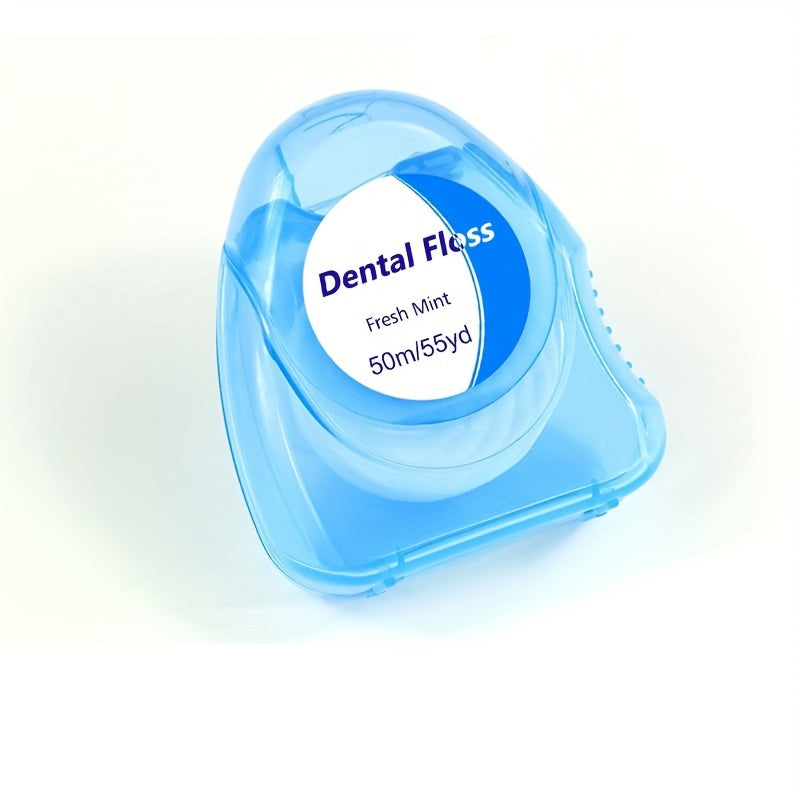 Dental Floss Roll Set for Teeth Gaps Oral Care Supplies, Mint Flavor