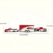 Coche de hojalata a escala 1:64 para niños con puertas que se abren, juguete impulsado a empuje para niños y niñas