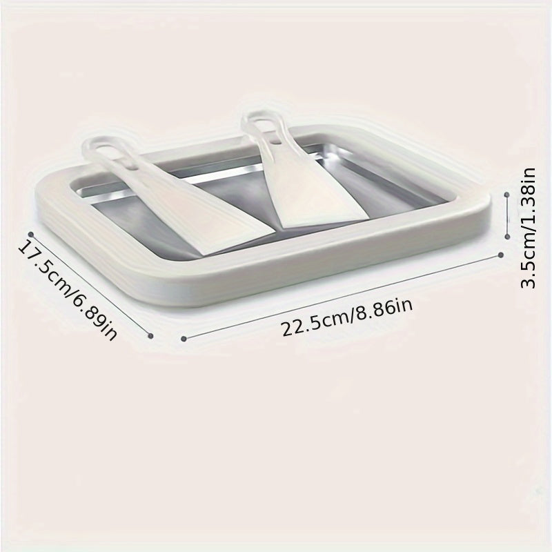 Máquina de helados de acero inoxidable para yogur y helado de leche caseros