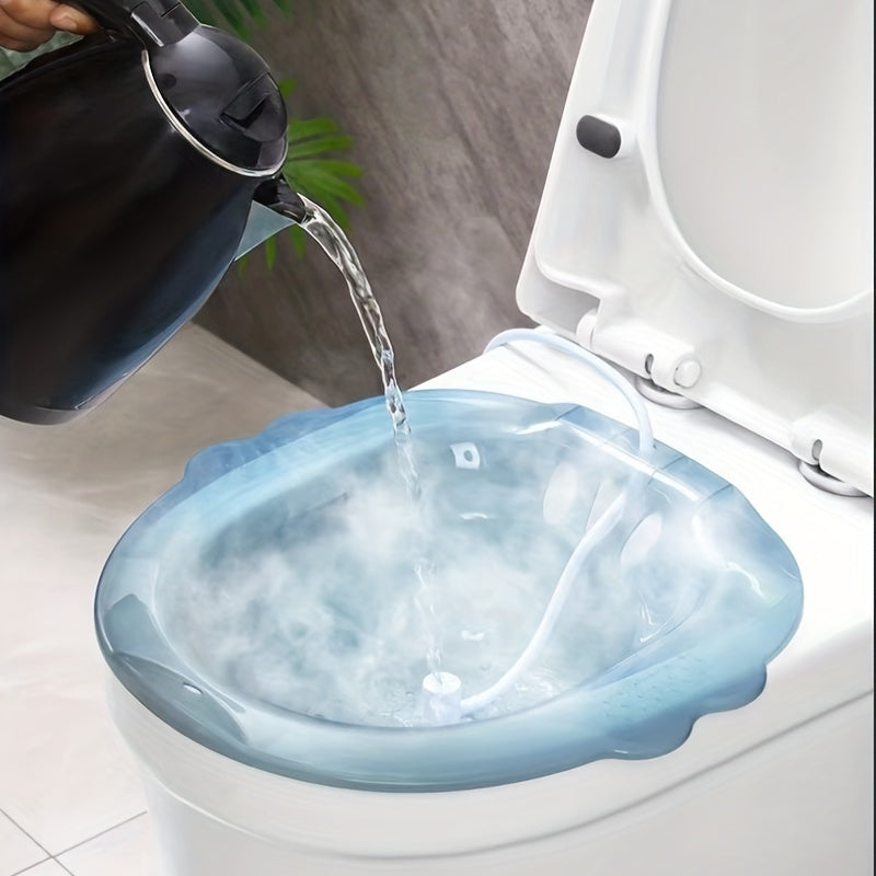 Household Bath Tub with Extra Thickness for Postpartum and Pregnant Women with Toilet Seat Sink and Separate Butt Cleaning Basin
