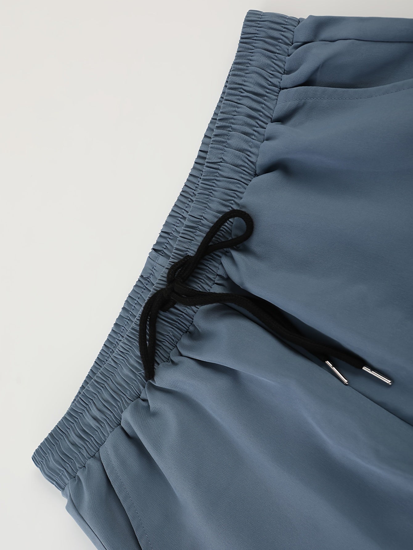 Men's Floral Printed Casual Shirt and Drawstring Trousers Set Polyester Spring Fall