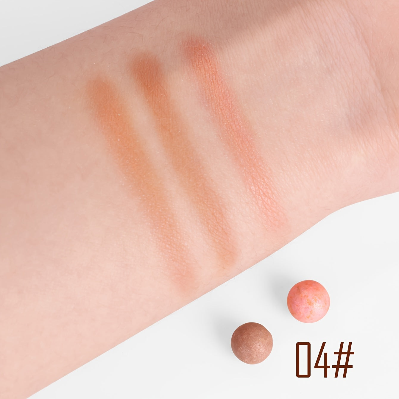 Женские пудровые румяна-жемчужины с мультиоттенками, водостойкие, натуральный финиш