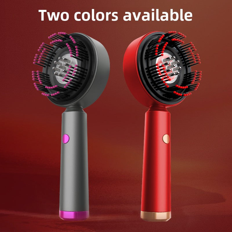 Electric Scalp Massage Comb with USB Charging and Essential Oil Dispenser
