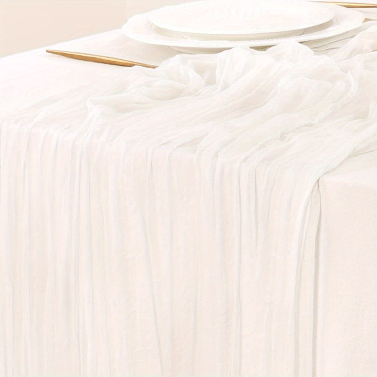 Ko'p rangli qirqilgan stol bayrog'i - nafis ovqatlanish stoli bezaklari