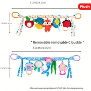 Baby Stroller Charm Plush Toy for Newborns Cute and Soft