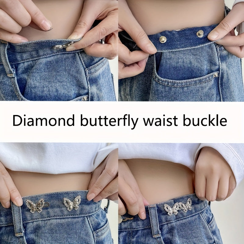 4-Pack Elastic Waist Belt with Retractable Buckle for Jeans and Pants