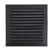 Aluminum Vent Cover 25.4x25.4 cm HVAC Air Circulation Louvered Shutter