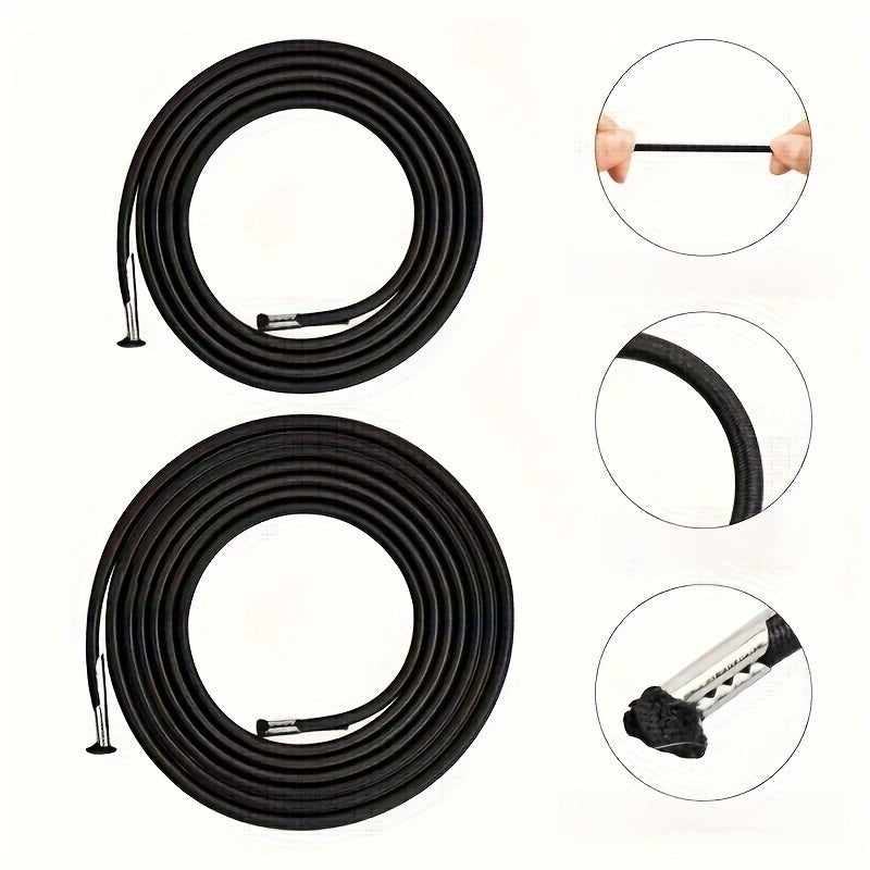 0 gravitatsiya stullarini almashtirish uchun 4 ta tasma to'plami, stullarni ta'mirlash uchun elastik ipli poyabzal shoelaces, mustahkam plastikdan tayyorlangan, elektr yoki yog'och materiallarga ehtiyoj yo'q, rang: qora