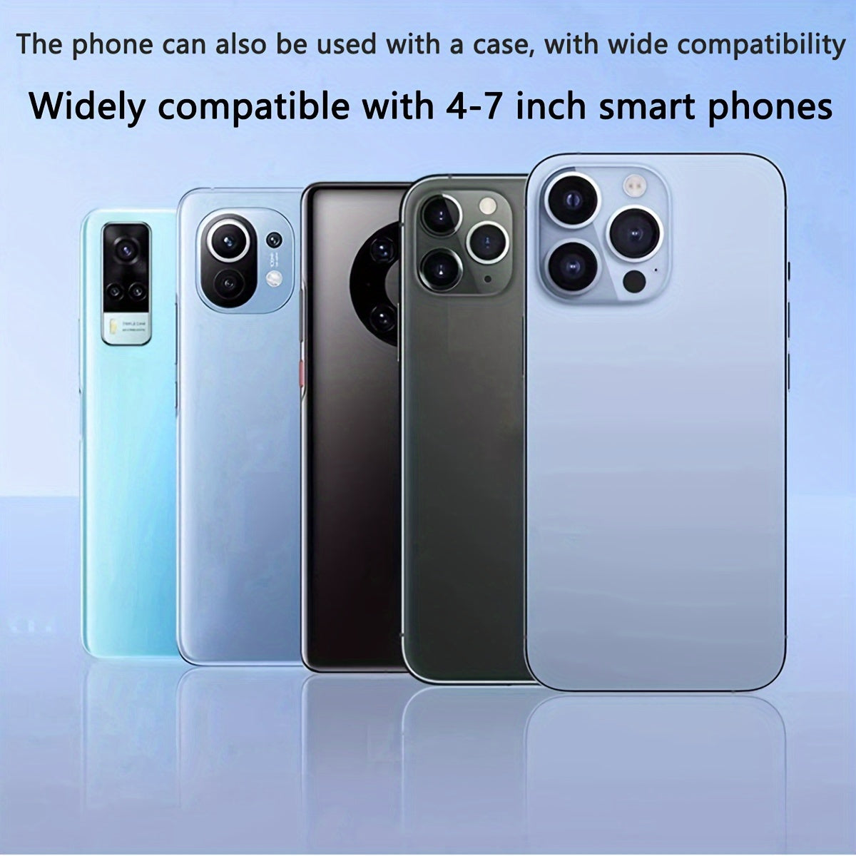 Universal Car Phone Mount ABS Material 360° Rotation Air Vent Holder