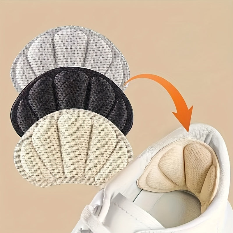 Unisex Heel Cushion Pads Self-Adhesive Sponge Inserts for Blister Prevention