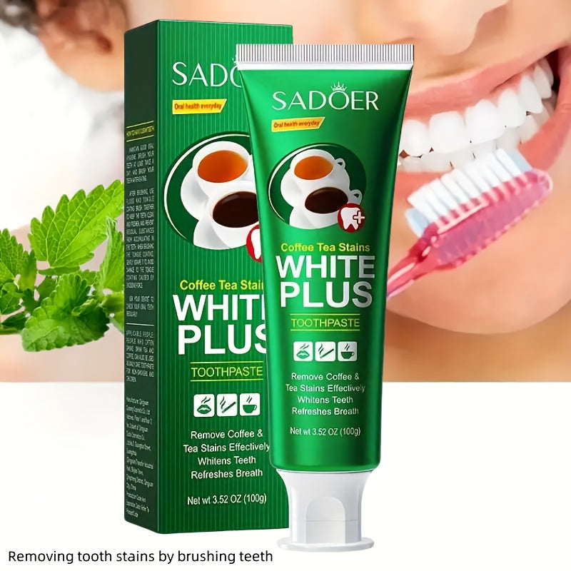 Unisex Brightening Toothpaste 300g Natural Whitening Tartar Remover