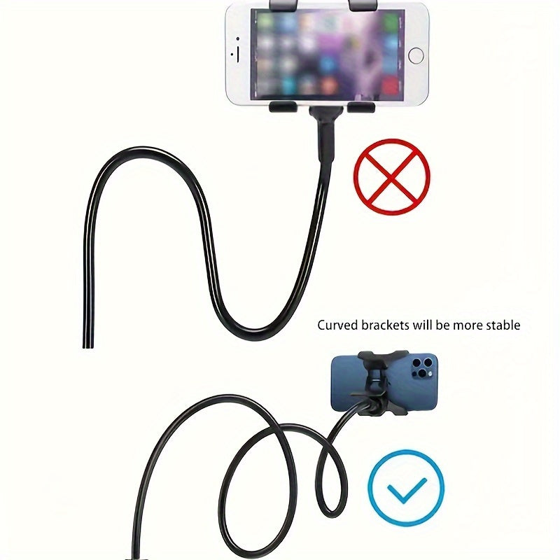 Soporte para teléfono giratorio de 360 grados para fotografía y video en material PC para mayores de 12 años