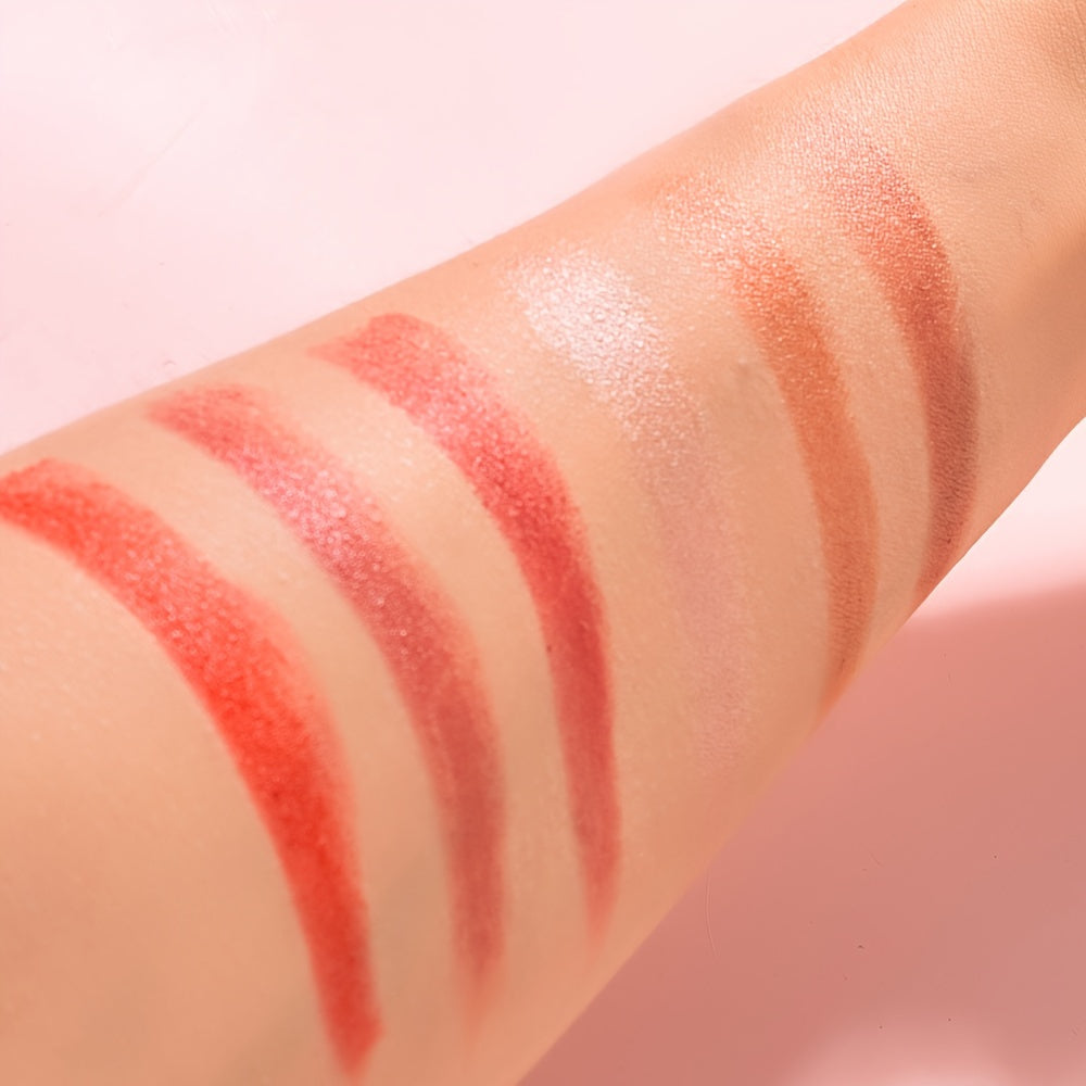 Women Velvet Matte Lipstick Pen Waterproof Long-lasting Lip Gloss 6 Colors