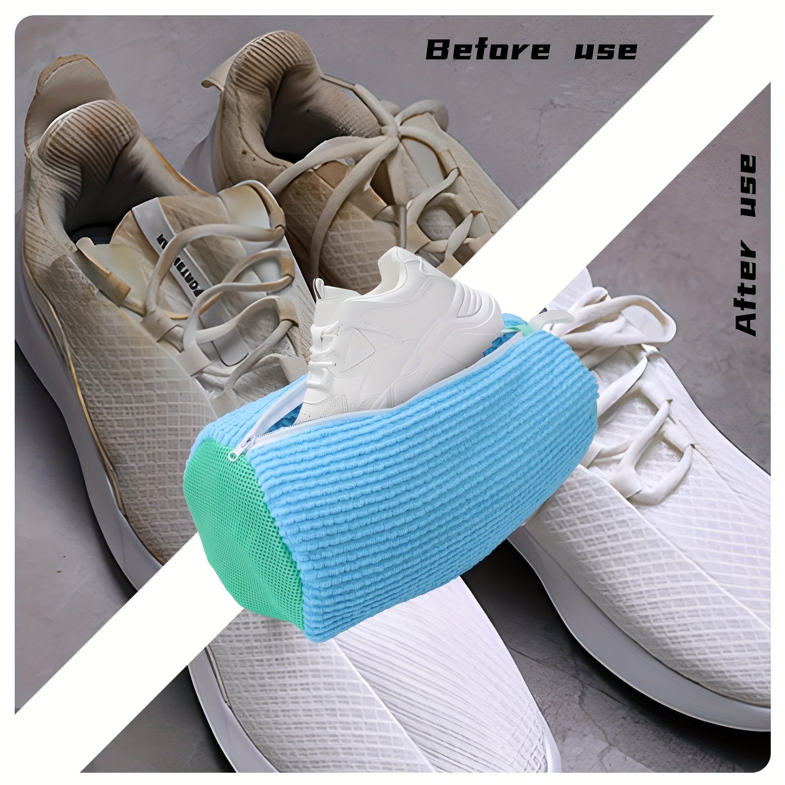 2-Piece Shoe Care Bags for Shoe Deformation Prevention and Cleaning at Home