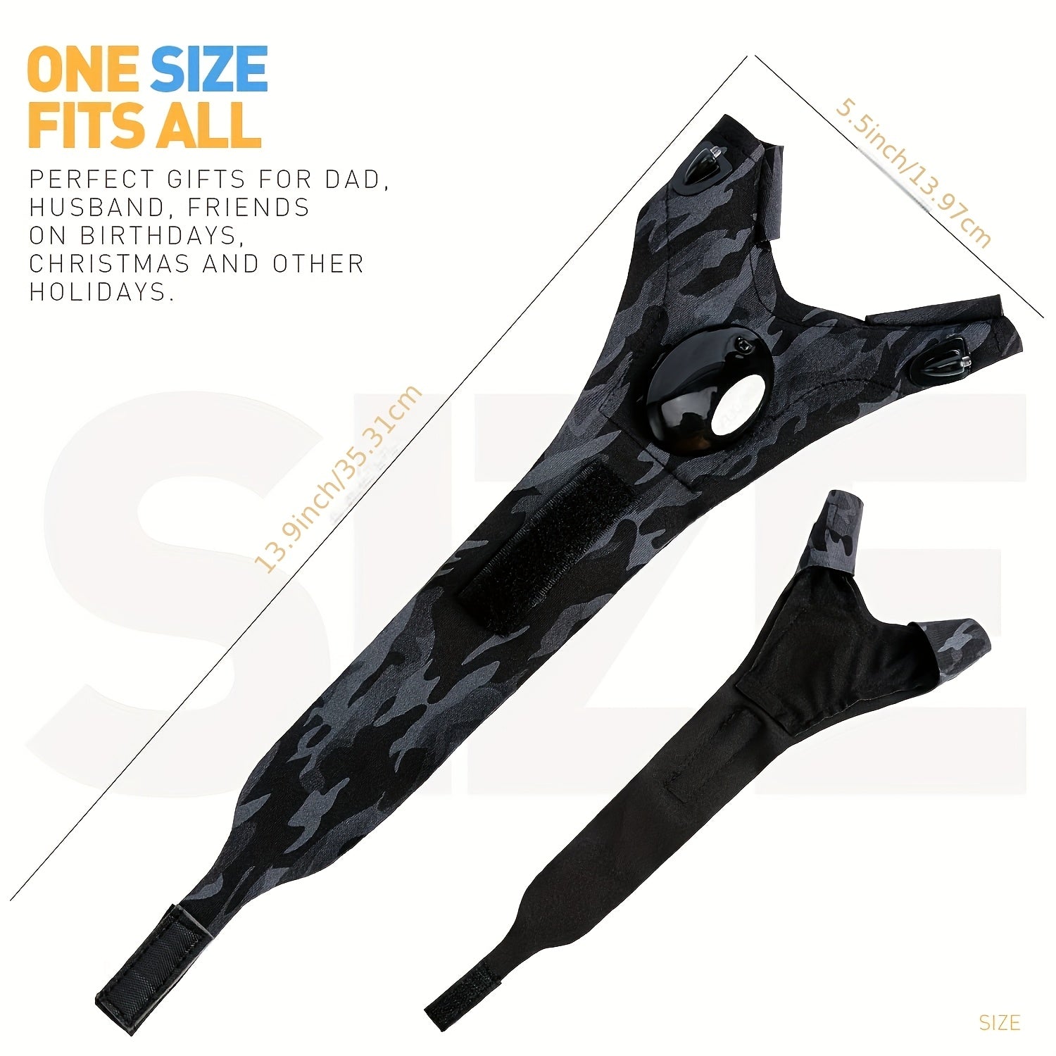 LED Flashlight Gloves for Men Women, Rechargeable, Night Fishing Camping