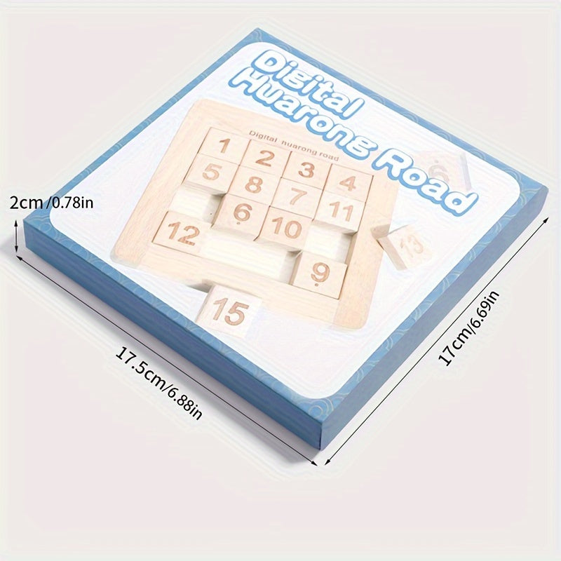 Головоломка Кляйна - Деревянная игрушка-головоломка для детей, Цветная лабиринтная игра, Улучшает мышление и образование