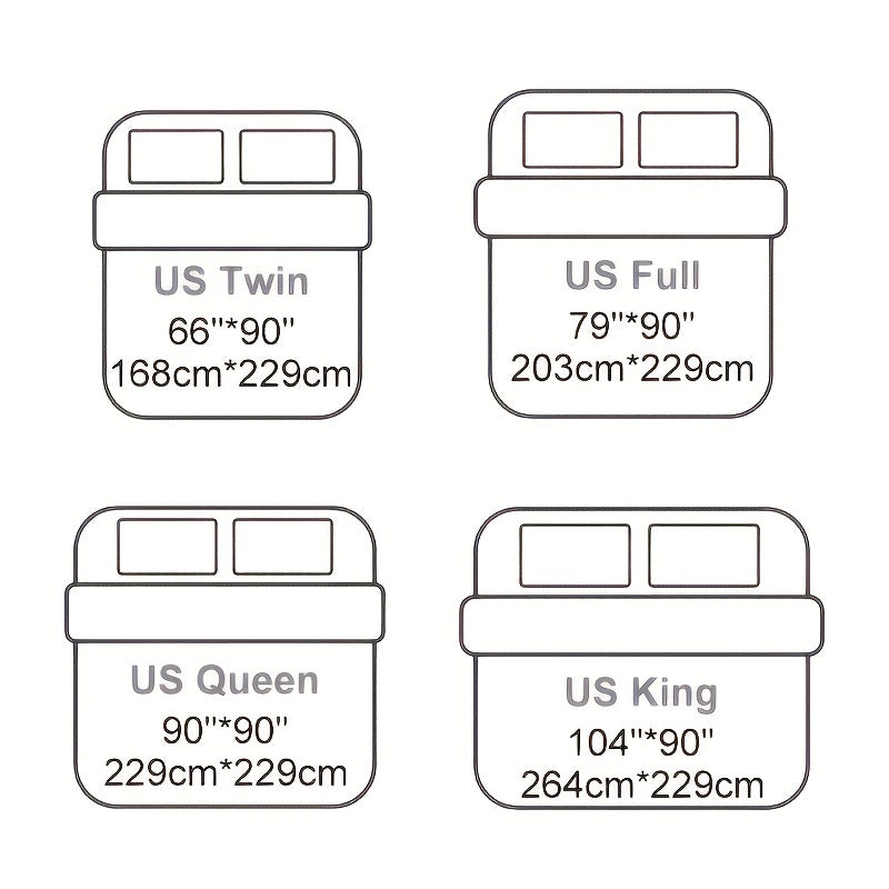 European-Style Satin Jacquard Quilt Cover Set with Pillowcases Bedding Set