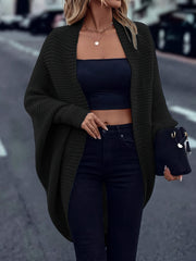 Women's Cardigan Autumn Winter Solid Color Cherry Bean Polyester Micro Elasticity Casual