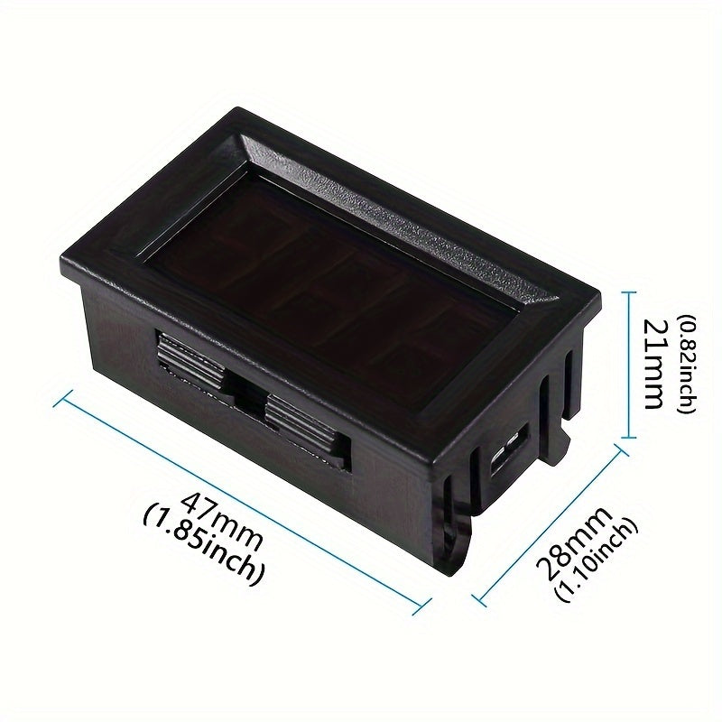 Цифровой вольтметр 1/5шт 3В-30В LED дисплей Красный Синий Зеленый