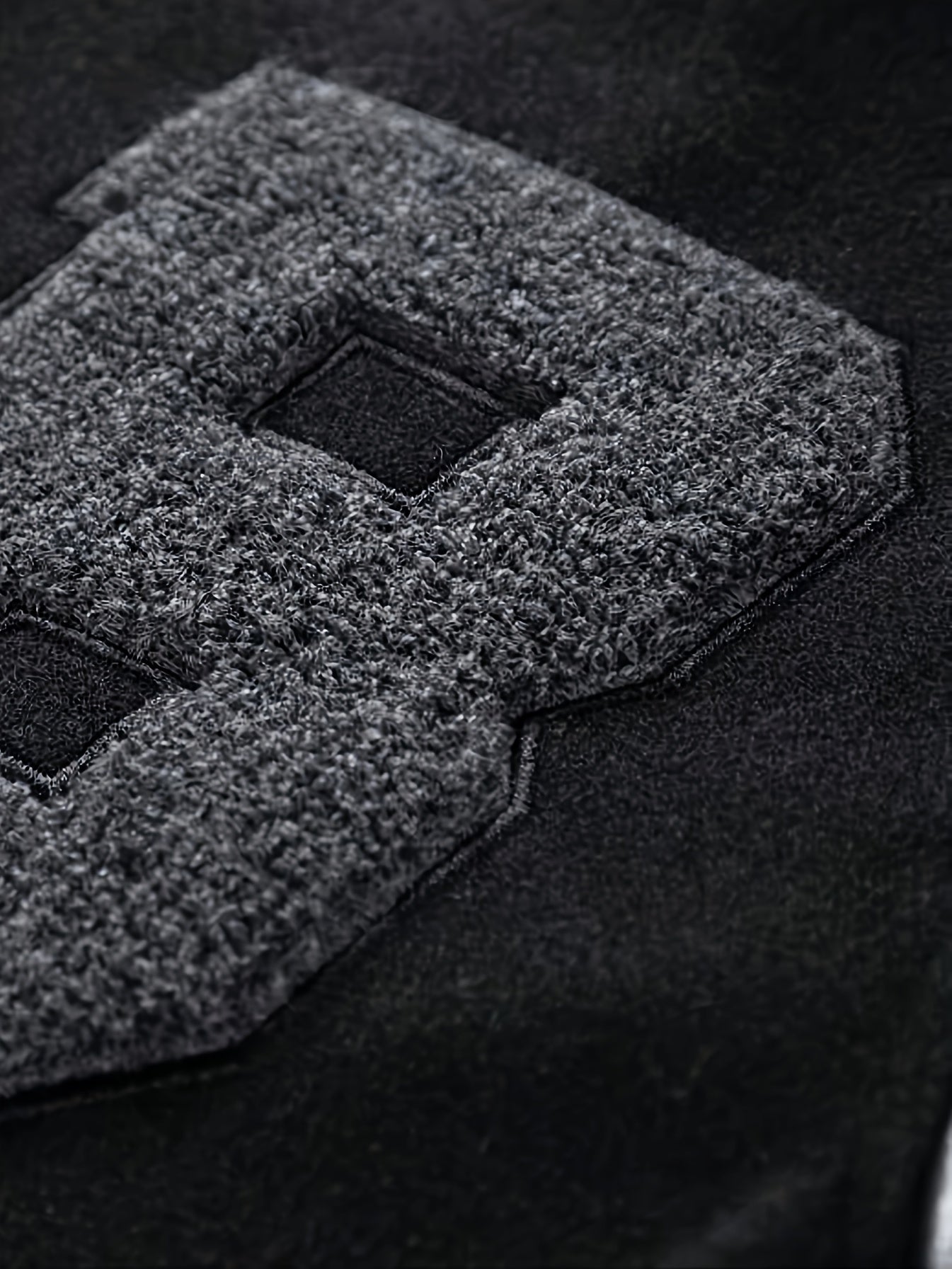 Men's Plus Size Fleece Jacket with Baseball Collar Color Block Snap Closure Pockets