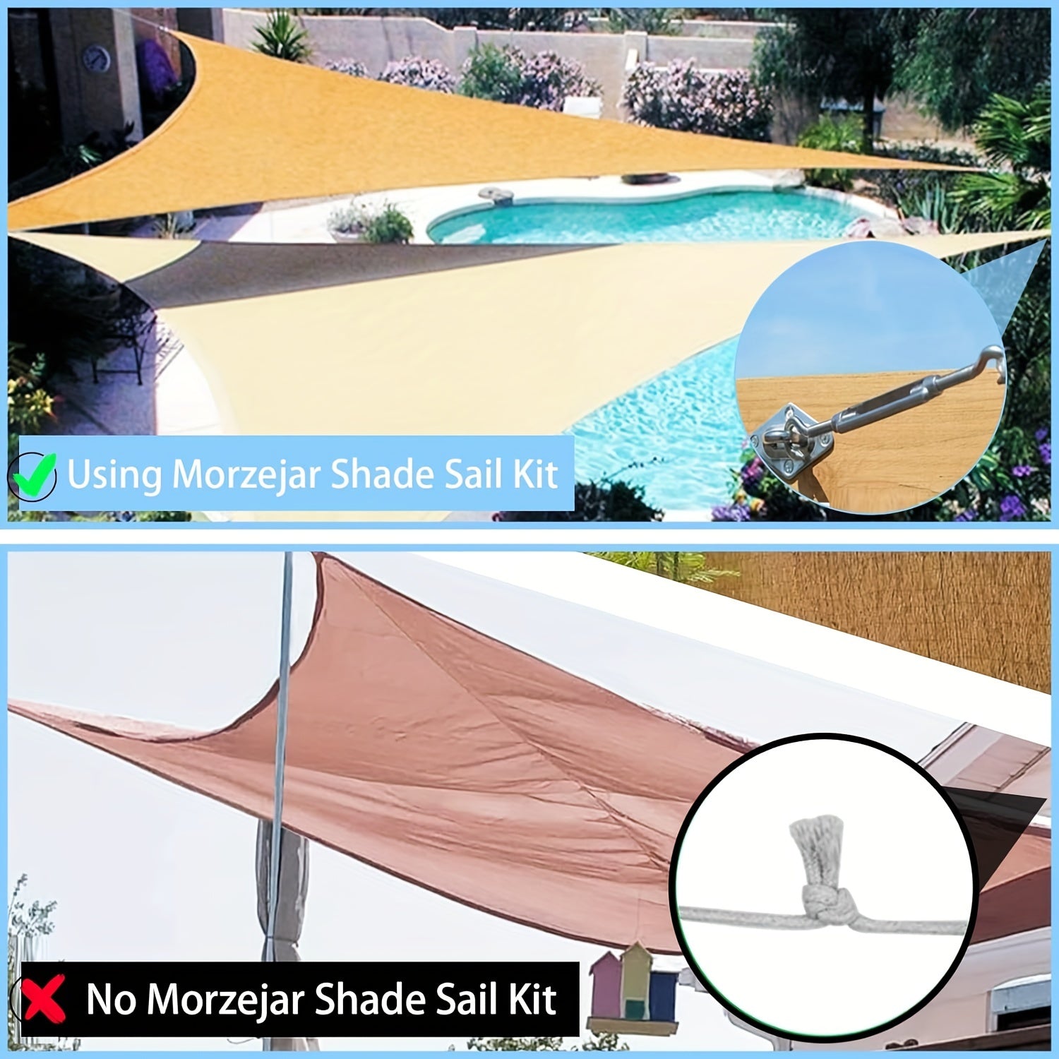 40 dona zanglamaydigan po'latdan yasalgan quyosh nurlari uchun soyabon aksessuarlari eshik burilishlari, rombus va burchak kliplar